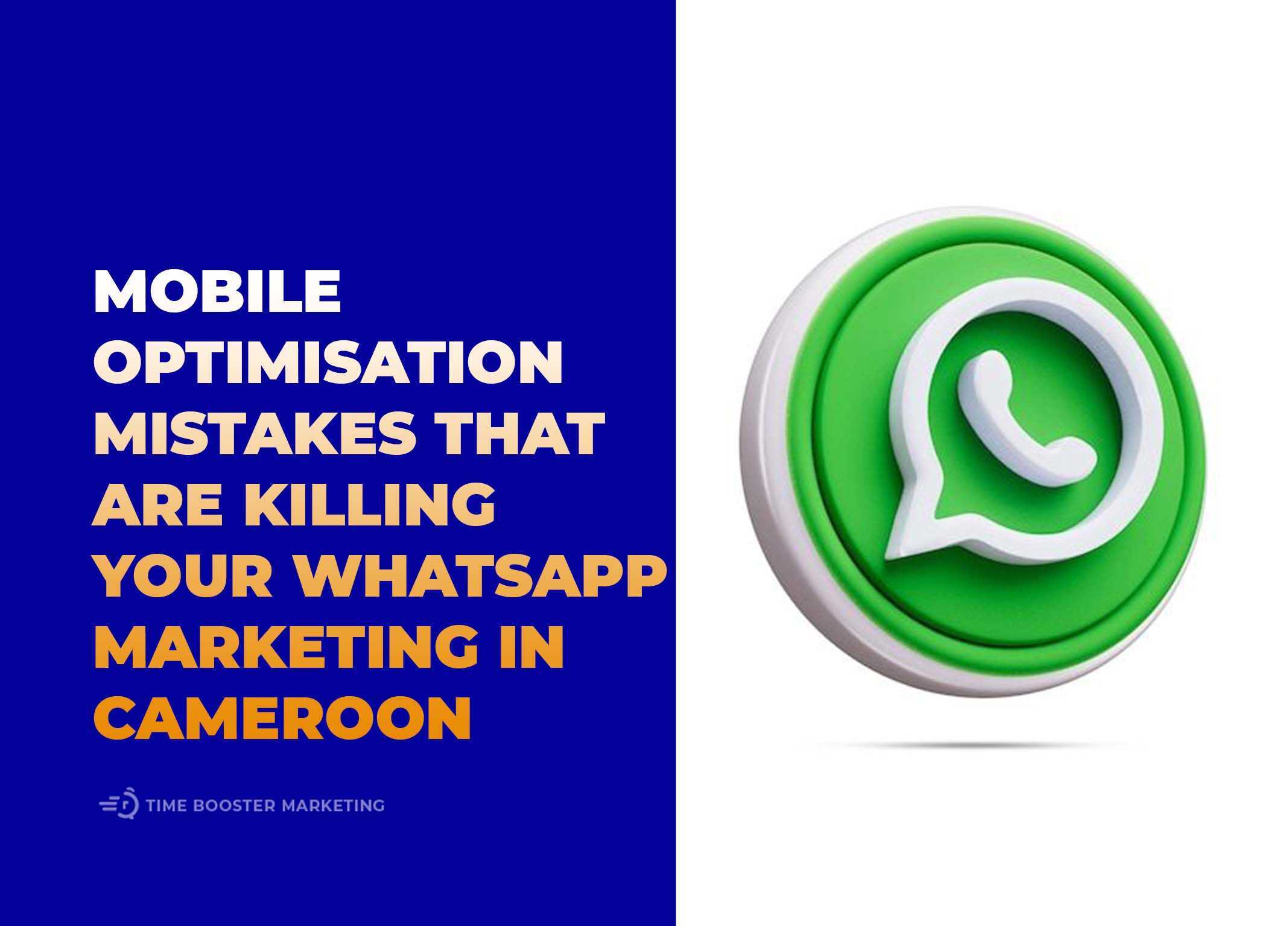 mobile optimization mistakes