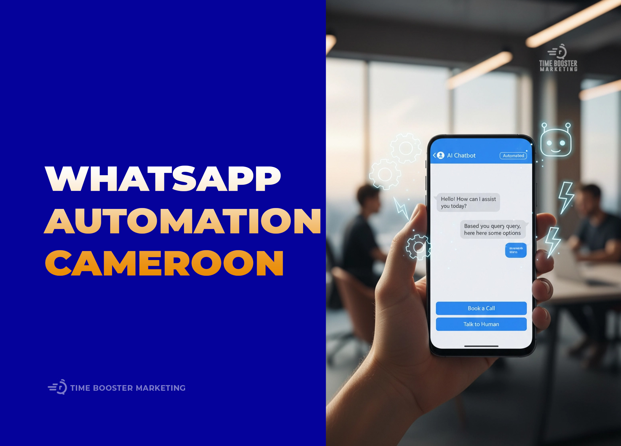 WhatsApp automation Cameroon