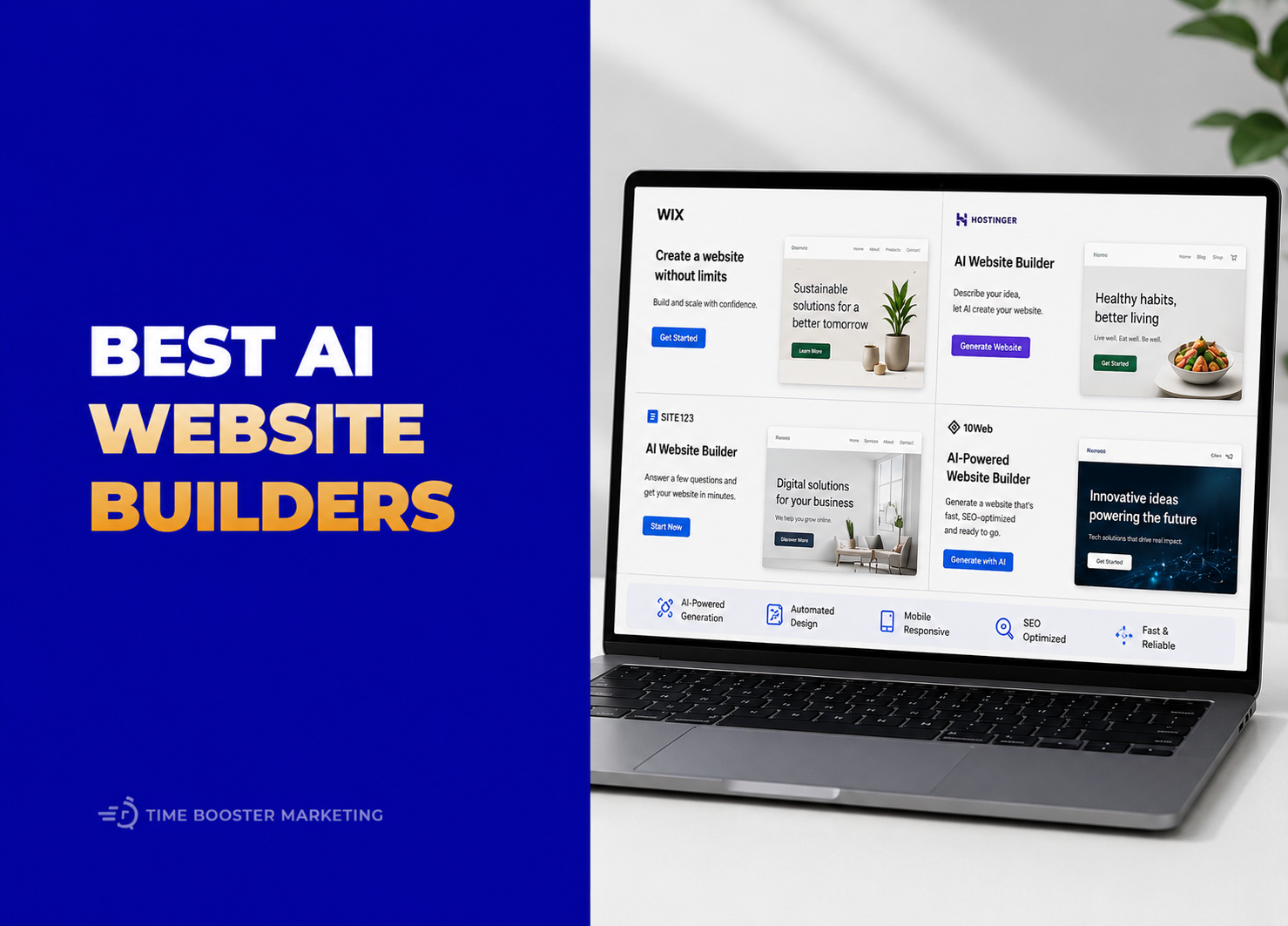 best AI website builders